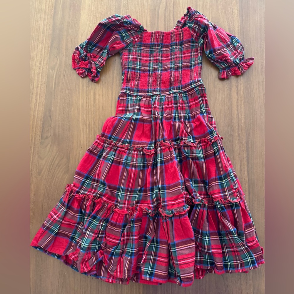 Ivy City Co Plaid Mini Madeline Dress